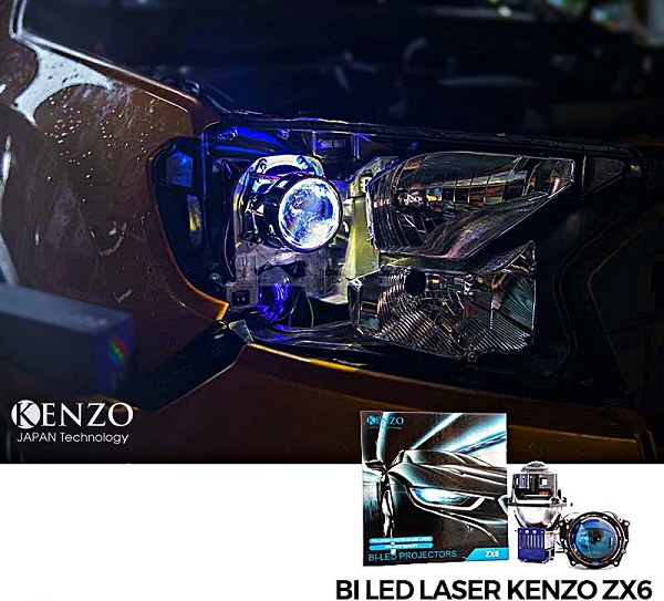 độ Bi Led Laser KENZO ZX6