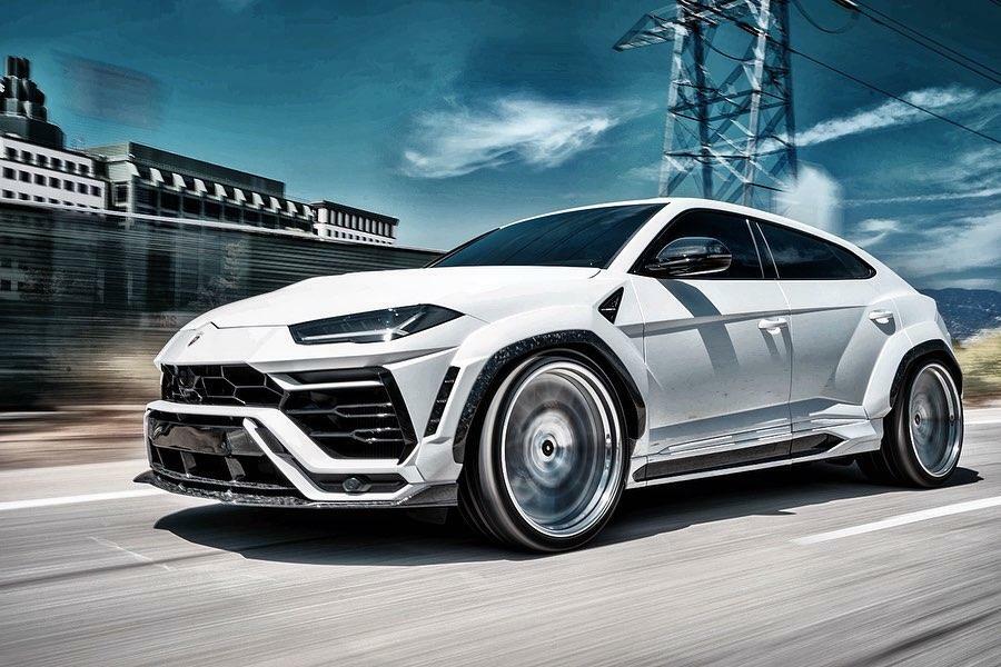 Lamborghini Urus độ thân rộng hầm hố của dân chơi Mỹ 1 urus