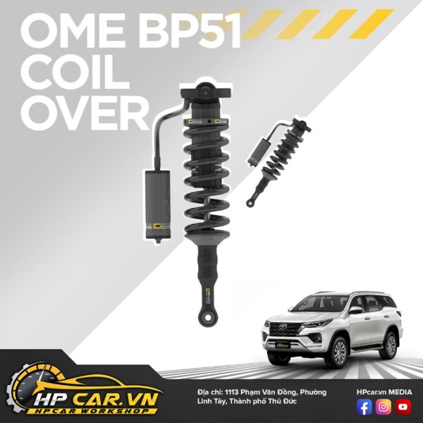 Phuộc OME BP-51 TOYOTA FORTUNER(2015 - PRESENT) 23 độ phuộc OME BP-51 TOYOTA FORTUNER