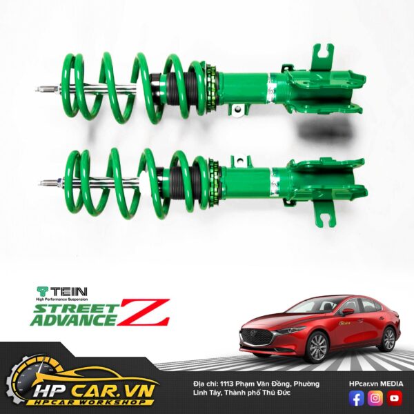 Phuộc TEIN MAZDA 3 STREET ADVANCE Z 11 đặc điểm phuộc TEIN MAZDA 3 STREET ADVANCE Z