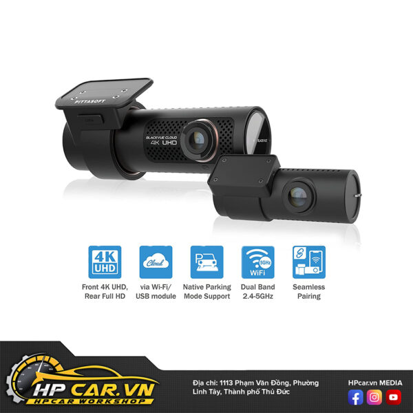 Camera Hành Trình Ô Tô Cao Cấp 4K Blackvue DR900X-2CH PLUS 14 Blackvue DR900X-2CH PLUS
