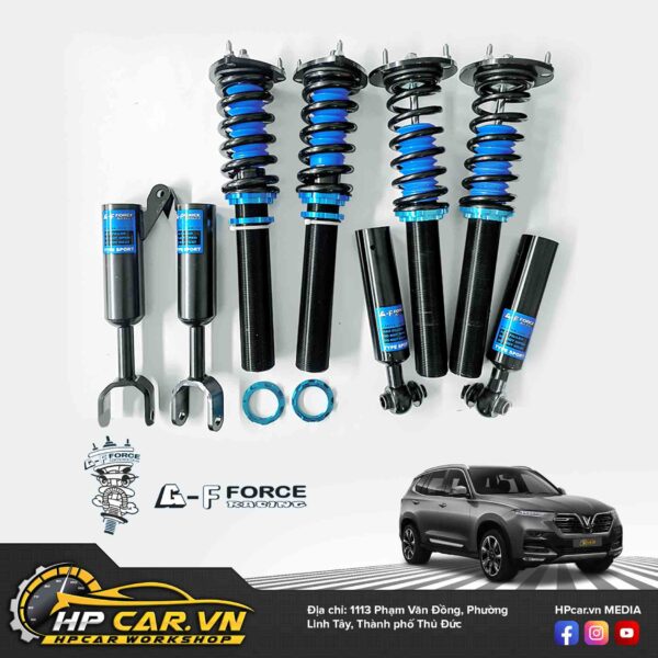 phuộc g-f force racing Vinfast Lux SA2.0