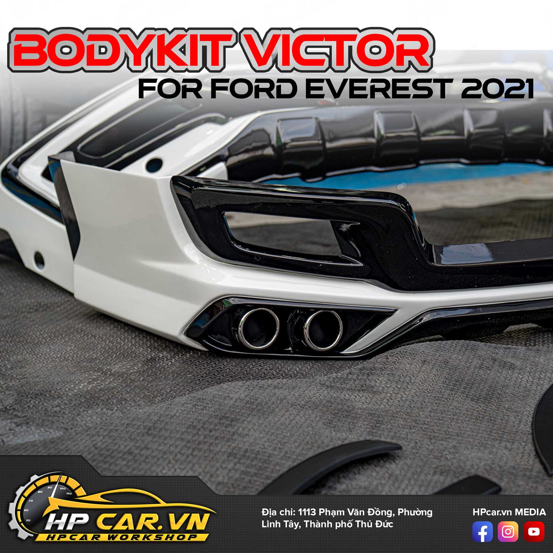bodykit victor ford everest 2021 gia tot