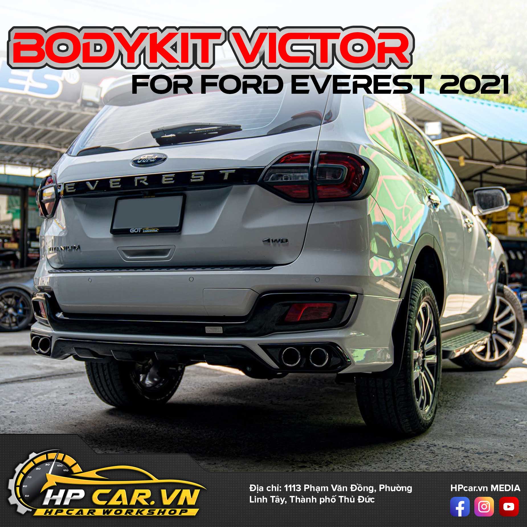 BODYKIT VICTOR FORD EVEREST 2021