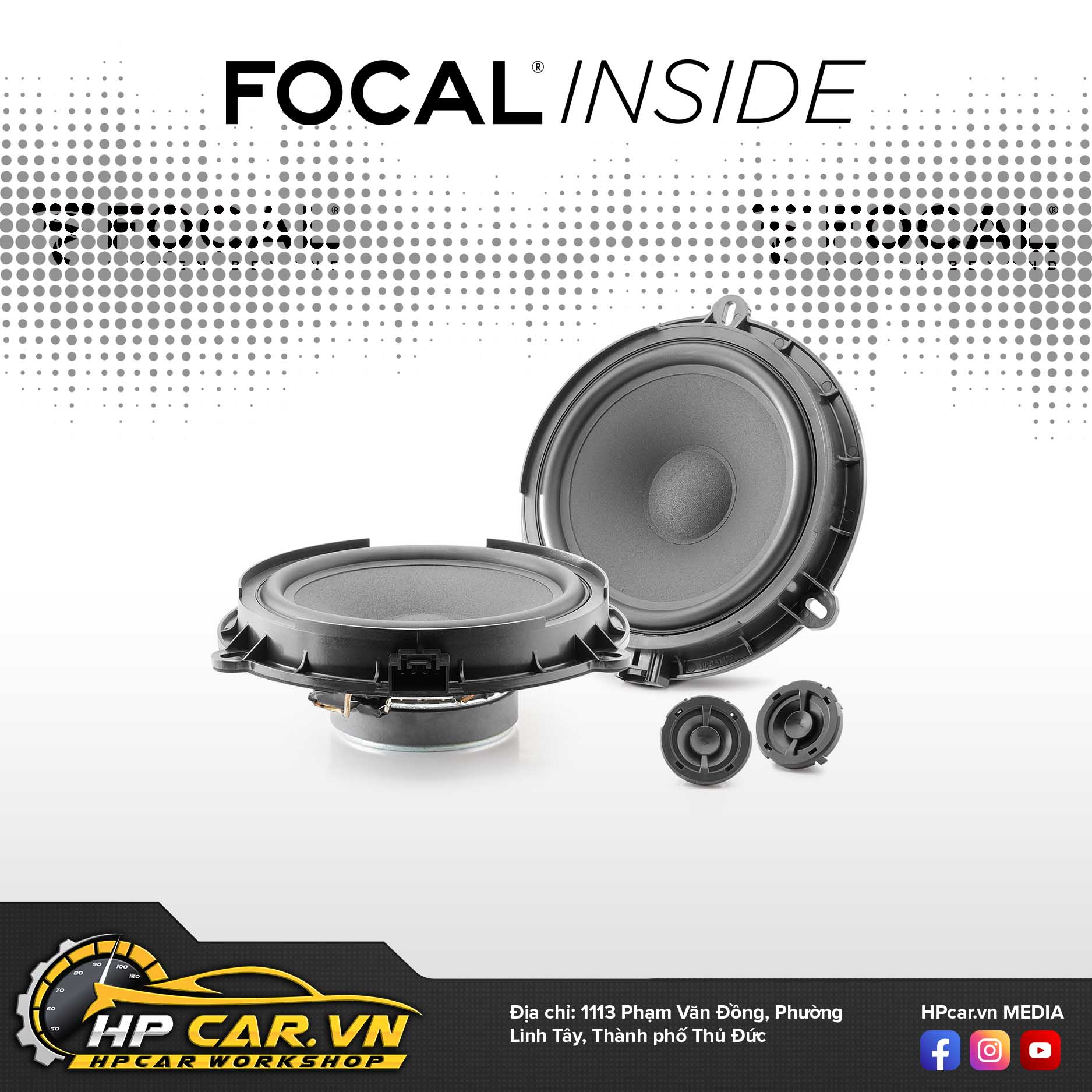 lắp đặt Focal ic Ford 165