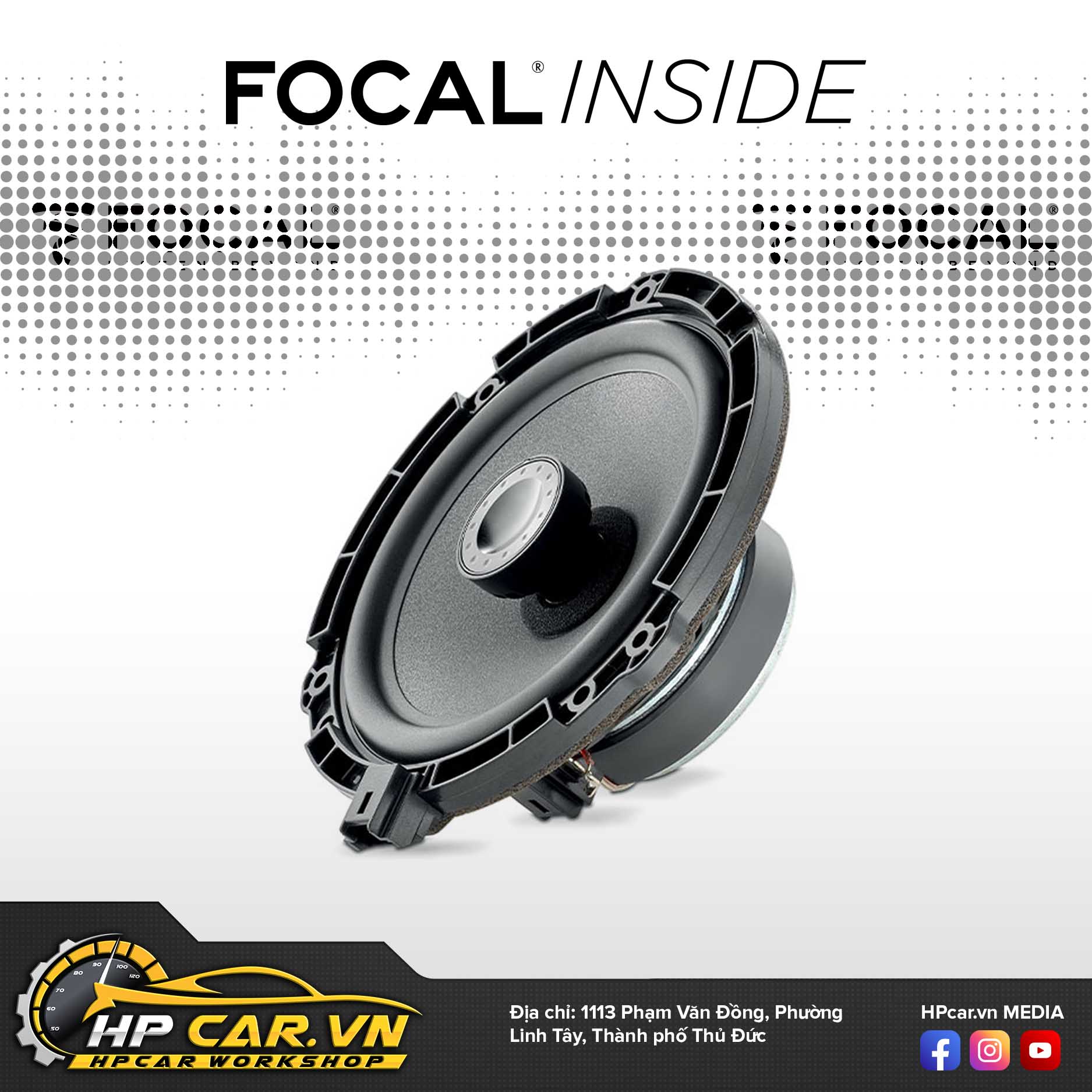 Hpcar là đơn vị lắp độ loa Focal ic PSD 165 chính hãng tại HCM
