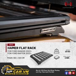 HAMER FLAT RACK FOR FORD RANGER 2022+ - Raptor 2022+