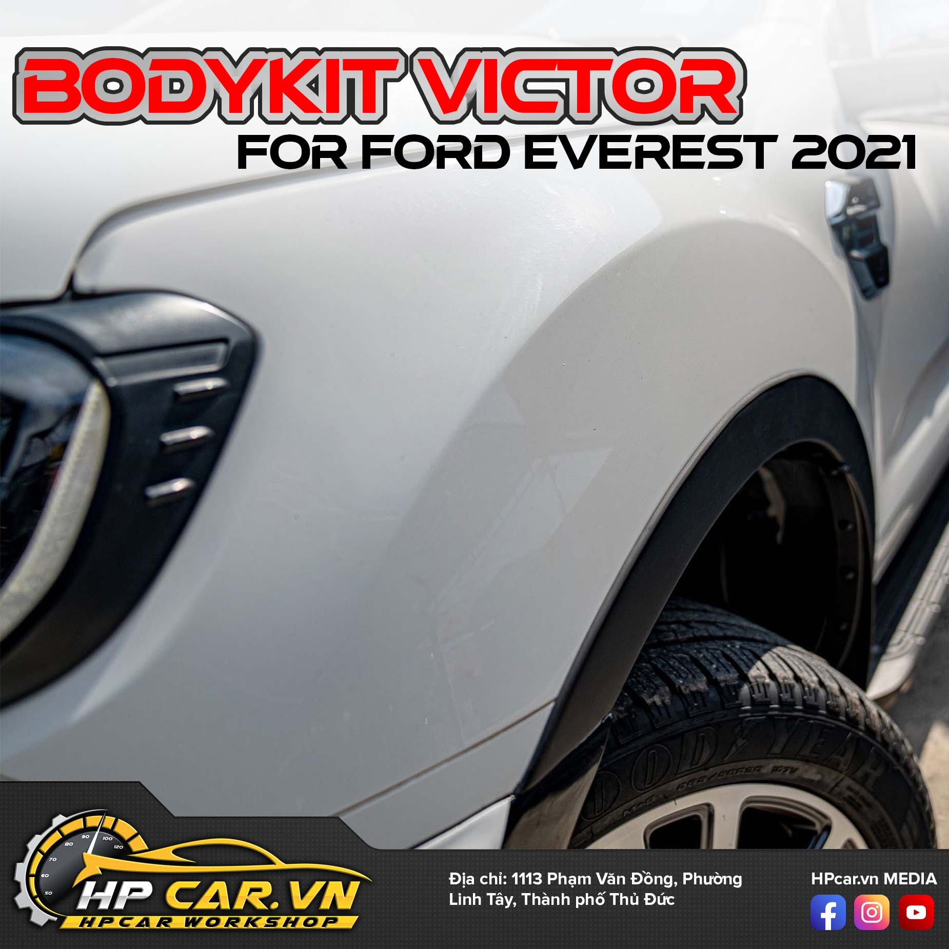 BODYKIT VICTOR FORD EVEREST 2021