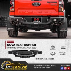NOVA REAR BUMPER FOR FORD RANGER RAPTOR 2022+